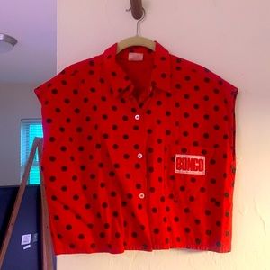 Vintage Bongo Crop Top L